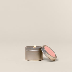 Small Candle Tin - Label